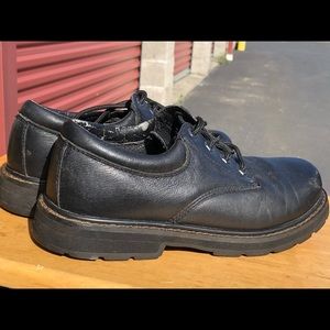 LTX Harrington  12595-7 men's black Oil & Slip Resistant Shoes Size 8M
